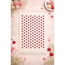 %100 Pamuk Saçaklı Dijital Baskı El&yüz Havlusu 40X60 Cm–yumuşak Doku,yüksek Su Emici Mutfak Havlusu