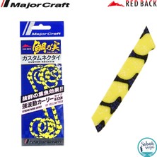 Major Craft Rb Sw Curly Tai Rubber Necktie #09 Yellow Tiger (2 Adet)