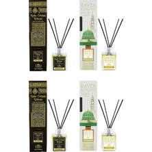 4'lü Esved Kabe Örtüsü Kokusu Çubuklu Oda Kokusu 100 ml x 2 Adet  + Medine Ravza Çubuklu Oda Kokusu 100 ml x 2 Adet
