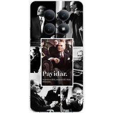 TechTree Redmi Note 15 4g Uyumlu Atatürk Payidar Baskılı Silikon Kılıf