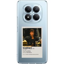TechTree Redmi Note 15 Pro Plus Uyumlu Scarface Mini Poster Tasarımlı Baskılı Silikon Kılıf