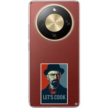 TechTree Honor Magic 8 Lite Uyumlu Lets Cook Afiş Baskılı Silikon Kılıf