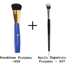 Nascita Fondöten Fırçası 459 + Açılı Kapatıcı Fırçası 437