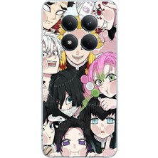 TechTree Redmi Note 15 Pro Plus Uyumlu Demon Slayer Manga Baskılı Silikon Kılıf