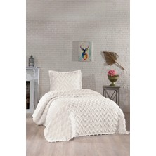 Danteel Home Nüans 2 Parça Tek Kişilik Pike Takımı Krem