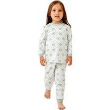 Miniworld Kız Çocuk Sıfır Yaka Pijama Takım MNW-17522