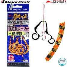 Major Craft Rb Sw Curly Tai Rubber Iğneli Yedek Kuyruk #11 Golden Orange (2 Adet)