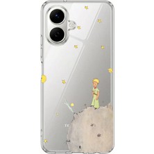 TechTree Tecno Spark Go 2 Uyumlu Küçük Prens Tasarımlı Baskılı Silikon Kılıf