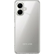 TechTree Tecno Spark Go 2 Uyumlu Şeffaf Silikon Kılıf