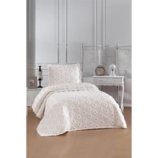 Danteel Home Soft 2 Parça Tek Kişilik Pike Takımı Ekru