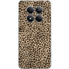 TechTree Redmi Note 15 Pro Plus Uyumlu Leopar Tasarımlı Baskılı Silikon Kılıf