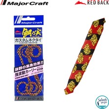 Major Craft Rb Sw Curly Tai Rubber Necktie #12 Golden Red (2 Adet)