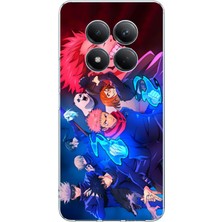 TechTree Redmi Note 15 Pro 4g Uyumlu Jujutsu Kaisen Baskılı Silikon Kılıf