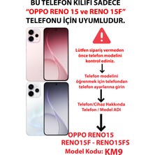 TechTree Oppo  Reno 15 - Reno 15F Uyumlu Yeşil Doğa Baskılı Silikon Kılıf