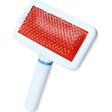 Nemere Paslanmaz Evcil Hayvan Kedi Köpek Tüy Tarama Toplama Fırçası Kolay Temizlenir Bakım Aleti (488