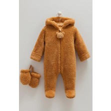 Caramell Erkek Bebek Peluş Tulum CAR-2110