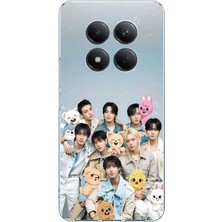 TechTree Redmi Note 15 Pro 5g Uyumlu Tray Kids K-Pop Grubu ve Skzoo Temalı Baskılı Silikon Kılıf