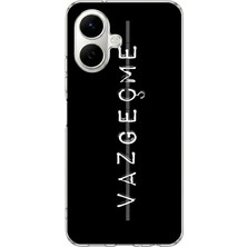 TechTree Infinix Smart 10 Uyumlu Vazgeçme Yazılı Baskılı Silikon Kılıf