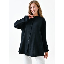 Mermaya Pamuklu Bürümcük Kumaş, Oversize Gömlek