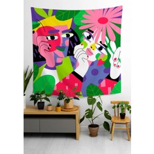 Alamodecor Duvar Örtüsü Duvar Halısı