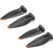 Mettzchrom Dji Mini 5 Pro Yedek Pervane Turuncu Çizgili Farklı Markaya Modele Uymaz