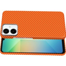 SiHako Newface Galaxy A06 Vega Magsafe Kapak - Turuncu