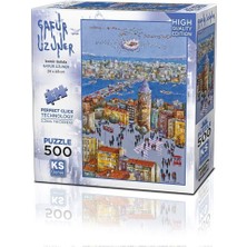 Aymir Ticaret 20072 Puzzle 500 Iconic Galata