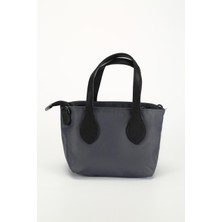 Zoe-Gri El ve Omuz Kadın Çantası