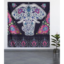 Alamodecor Fil Model Duvar Örtüsü (100X100, 140X140) / Duvar Halısı