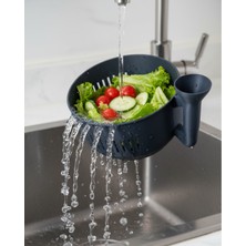 Adat Çok Amaçlı Sebze Yıkayıcı Ergonomik Tasarım Süzgeçli Mutfak Kabı