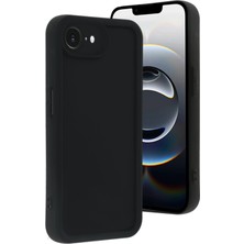 Starseven Newface Iphone 16E Kılıf Viera Silikon - Siyah