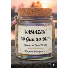 Animory Ramazan Dua Kavanozu – 30 Gün 30 Dua - Günlük Dua Kartları – Manevi Hediye – Ramazan Özel