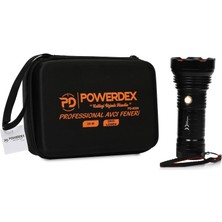 Powerdex PD-9200 Şarj Edilebilir Pilli Profesyonel Avcı El Feneri 20W