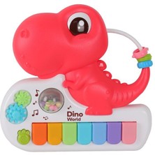 Aymir Ticaret 8891-1B Renkli Dinazor Çıngırak Piyano