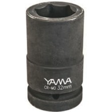 Yama YAHLU122 1’’ 22MM Crmo Uzun Metrik Lokma