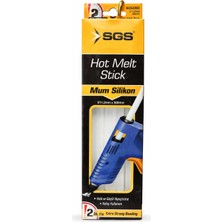 Sgs Mum Silikon 11.2 mm x 300 mm – Sıcak Silikon Çubuk – Hot Melt Stick Güçlü Yapıştırıcı