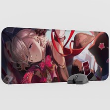 mousepad bastir Lyney Genshin Impact Anime Oyuncu V4 - 70X30 Xl Gaming Mouse Pad Fare Altlığı