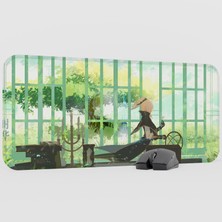 mousepad bastir Jean Genshin Impact Anime Oyuncu V2 - 70X30 Xl Gaming Mouse Pad Fare Altlığı