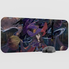 mousepad bastir Mona Genshin Impact Anime Oyuncu V4 - 70X30 Xl Gaming Mouse Pad Fare Altlığı