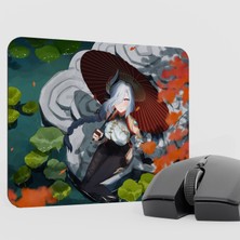 mousepad bastir Shenhe Genshin Impact Anime Oyuncu V3 - 22X18 Gaming Mouse Pad Fare Altlığı