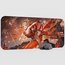 mousepad bastir Yoimiya Genshin Impact Anime Oyuncu V1 - 70X30 Xl Gaming Mouse Pad Fare Altlığı