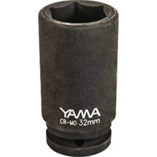 Yama YAHLU3419 3/4’’ 19MM Crmo Uzun Metrik Lokma