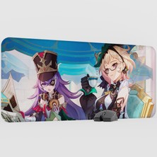mousepad bastir Emilie Genshin Impact Anime Oyuncu V3 - 90X40 Xxl Gaming Mouse Pad Fare Altlığı