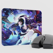 mousepad bastir Wanderer Genshin Impact Anime Oyuncu V2 - 22X18 Gaming Mouse Pad Fare Altlığı