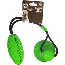 Indispensablely Yapışkanlı Ödül Hazneli Köpek Oyuncağı 5X12X56 cm Yeşil