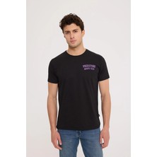 The Crow Predıctor Siyah Baskılı Tişört