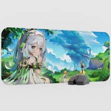 mousepad bastir Nahida Genshin Impact Anime Oyuncu V2 - 70X30 Xl Gaming Mouse Pad Fare Altlığı