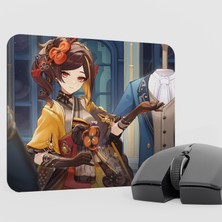 mousepad bastir Chiori Genshin Impact Anime Oyuncu V1 - 22X18 Gaming Mouse Pad Fare Altlığı