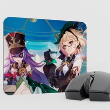 mousepad bastir Emilie Genshin Impact Anime Oyuncu V3 - 22X18 Gaming Mouse Pad Fare Altlığı