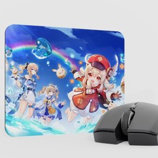 mousepad bastir Klee Genshin Impact Anime Oyuncu V4 - 22X18 Gaming Mouse Pad Fare Altlığı